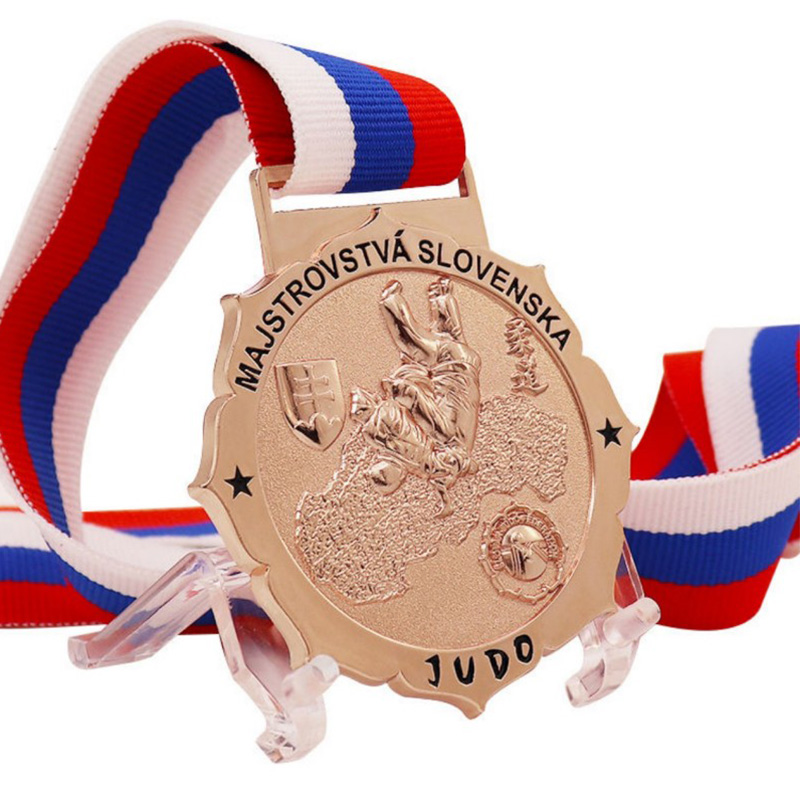 3D Medal Judo Figure 030 YWTY1
