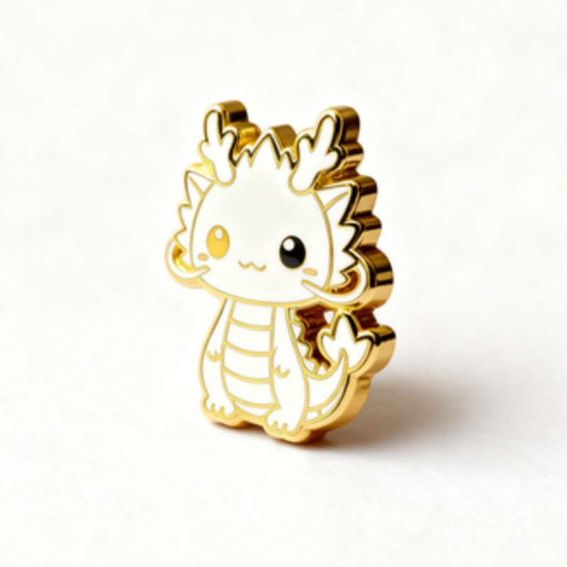 Hard Enamel Badge Dragon Figure 006 YWTY2