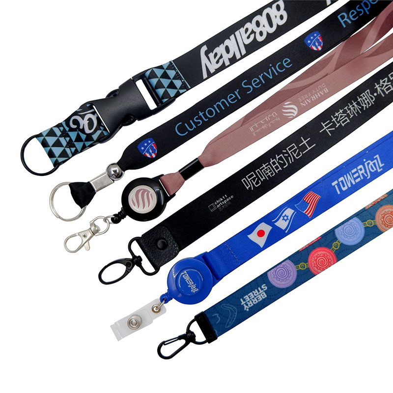Custom key chain safety Lanyard with logo 02
