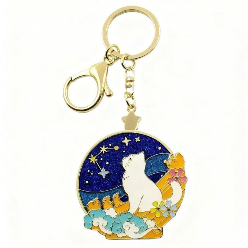 Cute Metal Keychain (2)