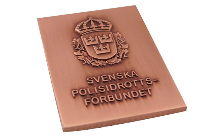 Metal Emblem — Souvenir Coin Brief Introduction Letter 4