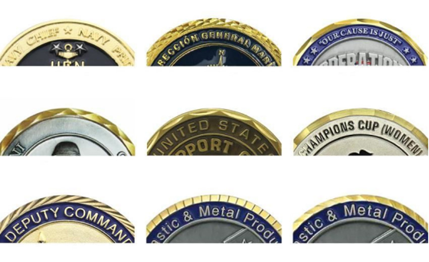 Metal Emblem — Souvenir Coin Brief Introduction Letter 5