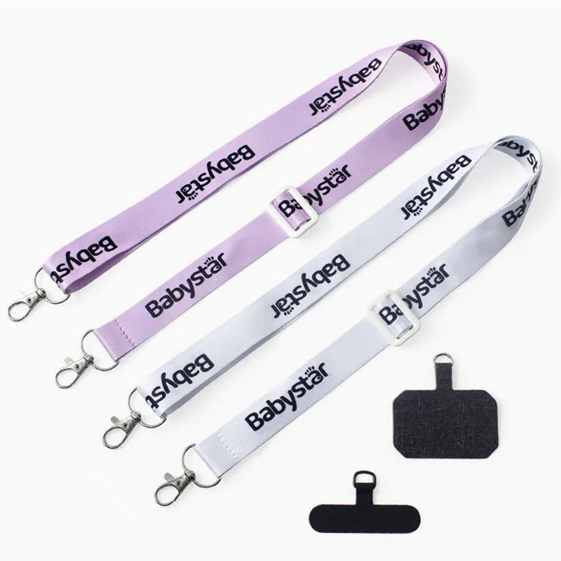 Mobile phone lanyard with custom logo neck straps 02