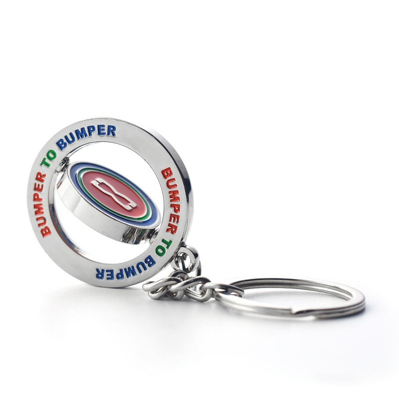 Promotion Gift Custom Metal Spin Keychain (3)