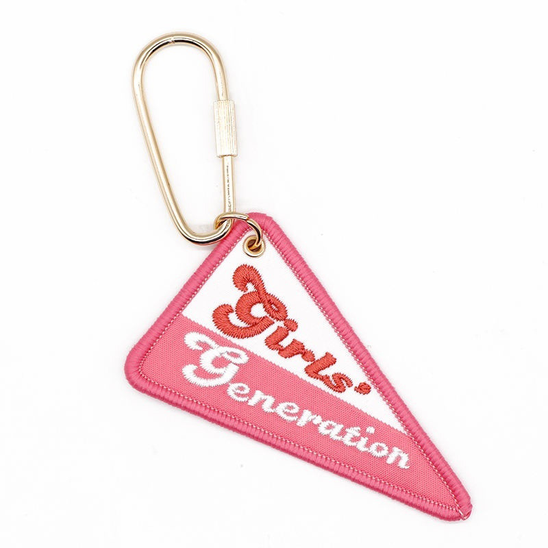 Show Your Personality Custom Embroidered Fabric Keychains With Exclusive Style (3)