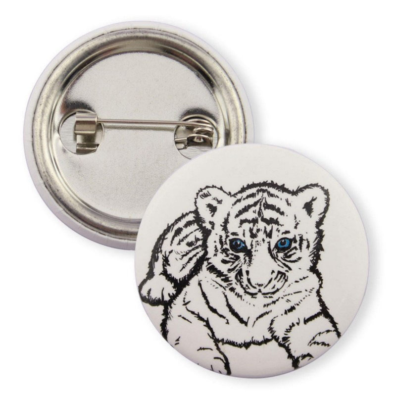 Button Badge Dog Figure 024 YWTY (1)