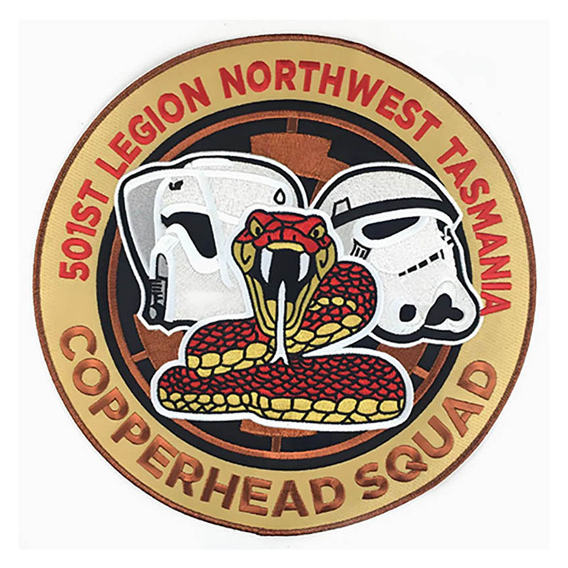 Custom Fashion Anime Embroidery Iron on Patches